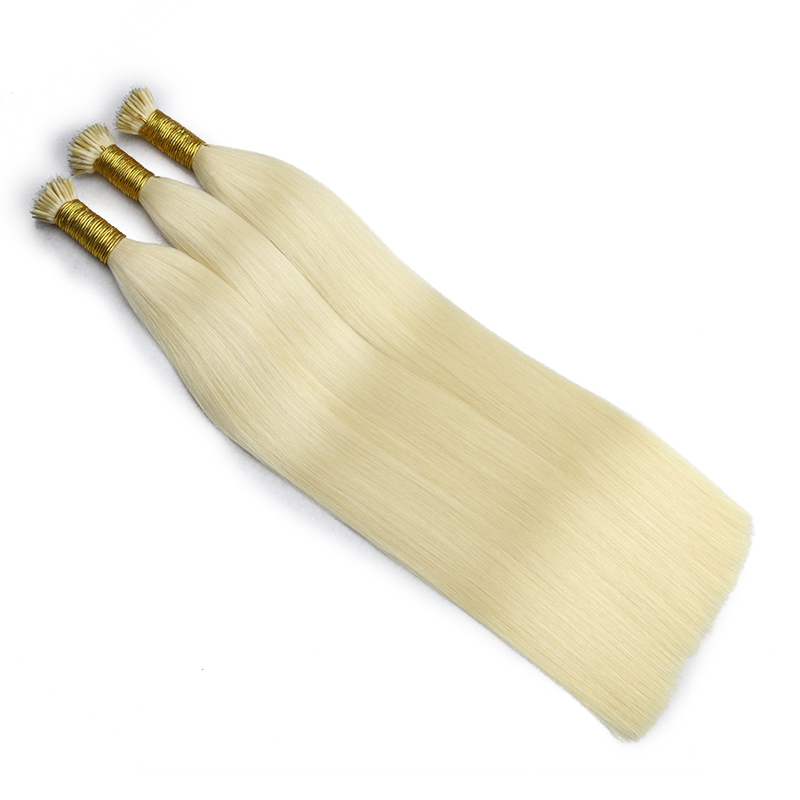 Hair Wholesale Seamless 100% Human Hair Nano Ring Metal Tip Hair Extension European Nano Ring Hair